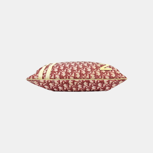 Oblique Coated Canvas Red