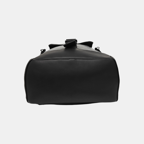 CHRISTOPHER Monogram Coated Canvas Black