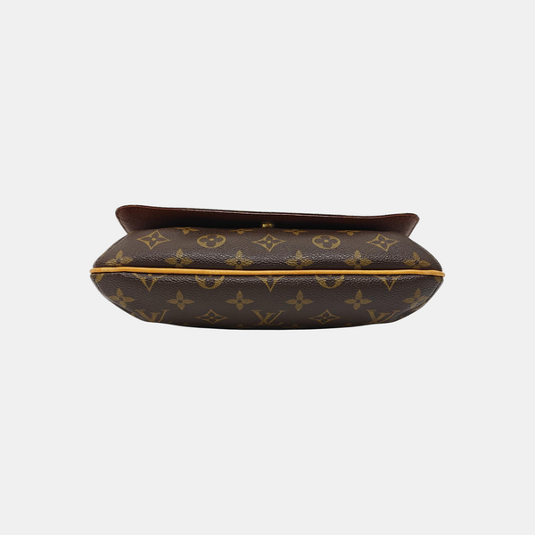MUSETTE TANGO Monogram Coated Canvas Brown