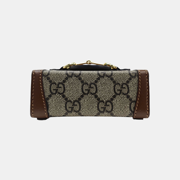 Horsebit 1955 Mini Coated Canvas Beige