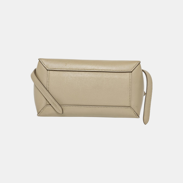 BELT Nano Calfskin Beige