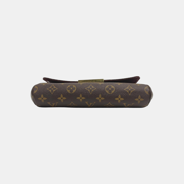 FAVORITE PM Monogram Coated Canvas Brown