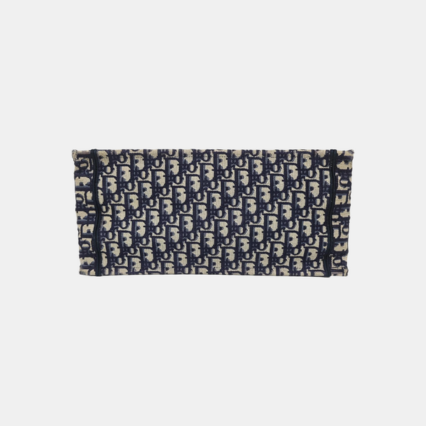 Book Tote Medium Oblique Canvas Blue