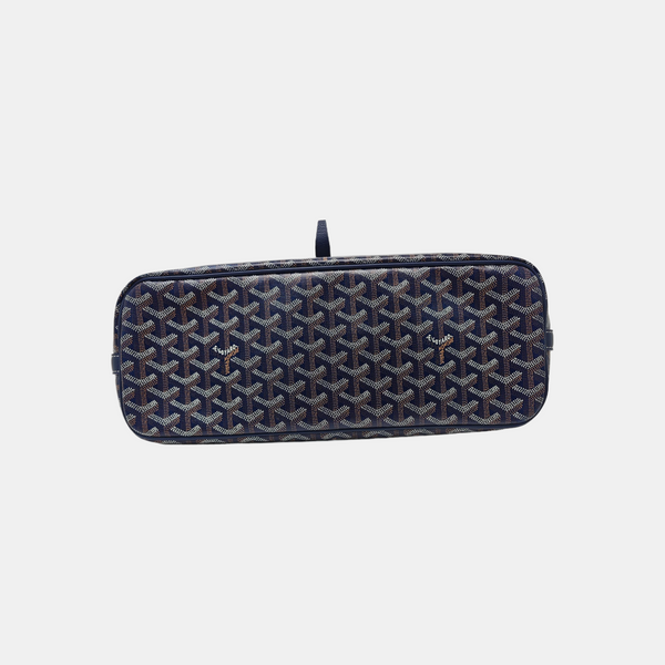 Capétien MM Coated Canvas Blue