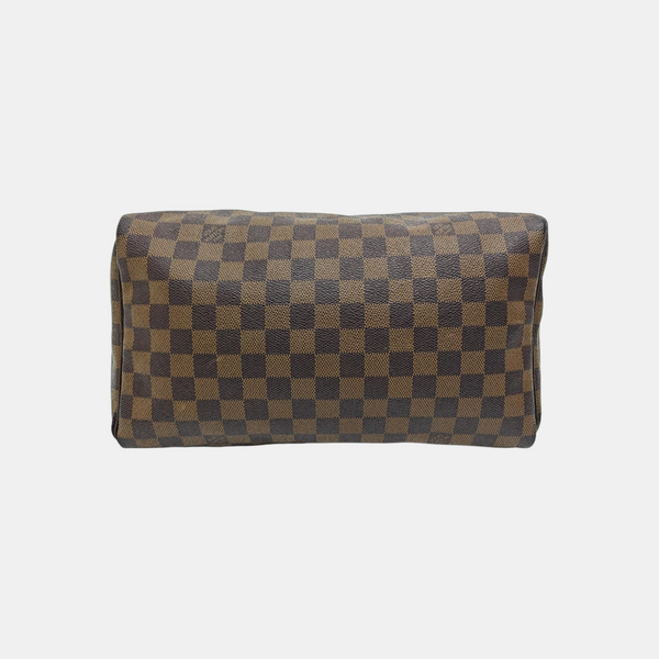 SPEEDY 30 Damier Ebene Coated Canvas Brown
