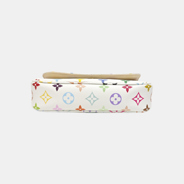 LV × TM IVY Coated Canvas White