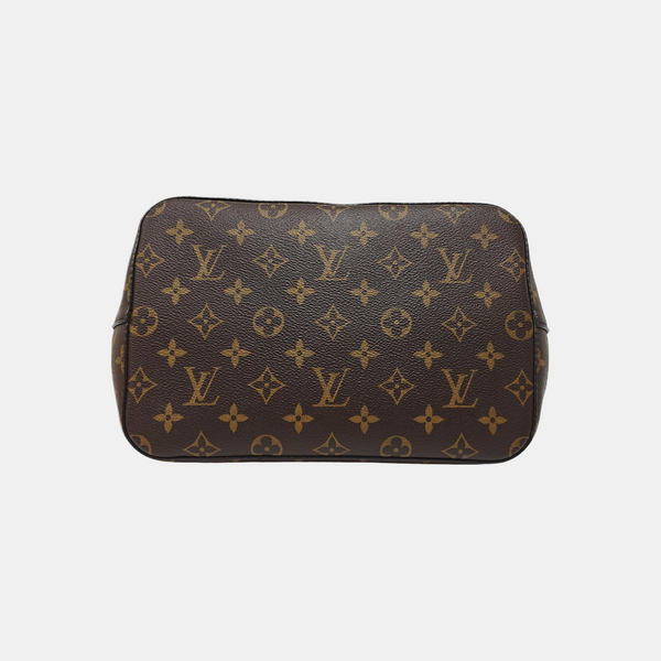 NÉONOÉ MM Monogram Coated Canvas Brown