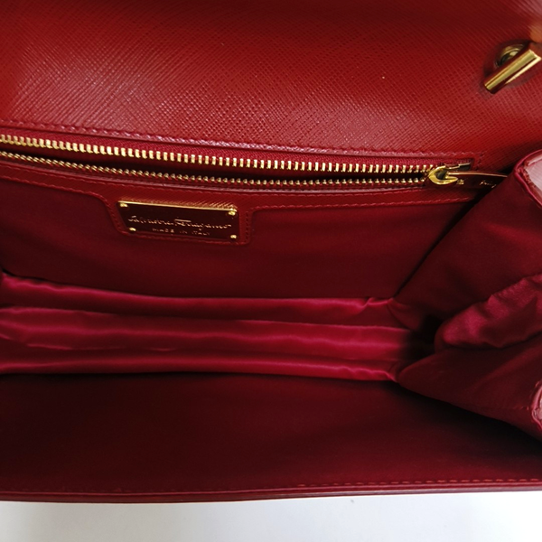 Ginny Calfskin Red