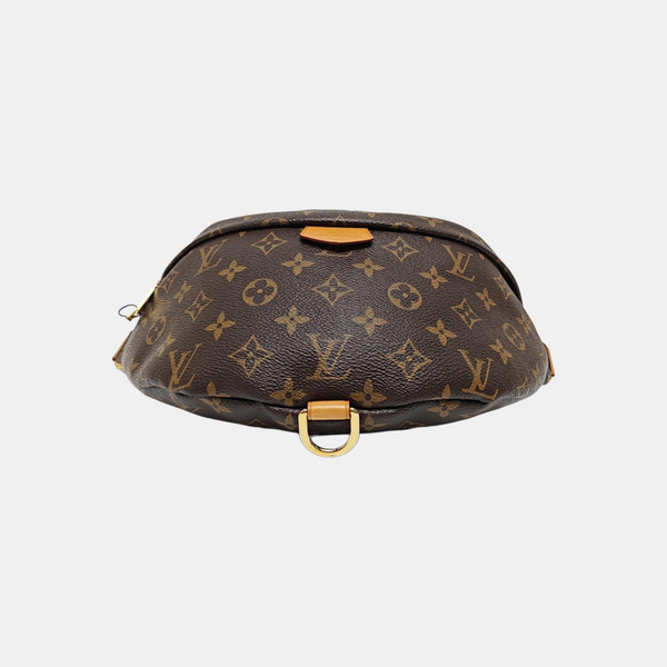 BUMBAG Monogram Coated Canvas Brown