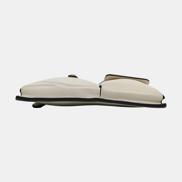 2 Pockets Calfskin White