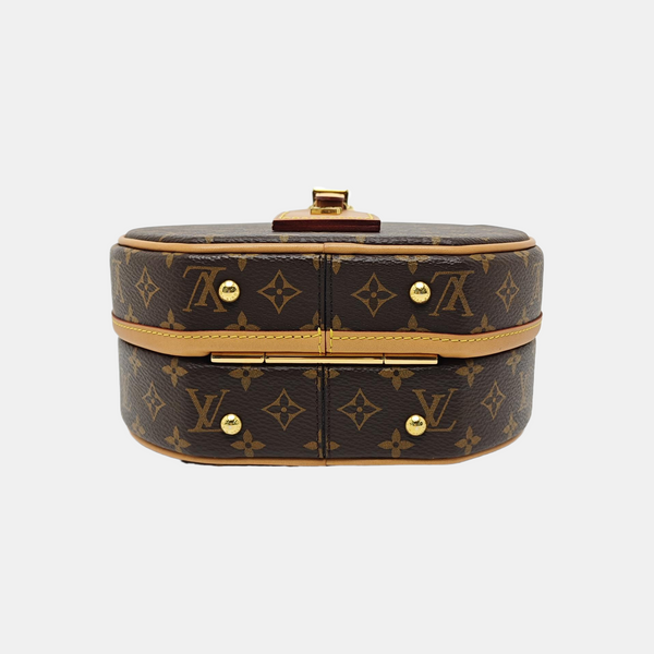 BOITE CHAPEAU PM Monogram Coated Canvas Brown