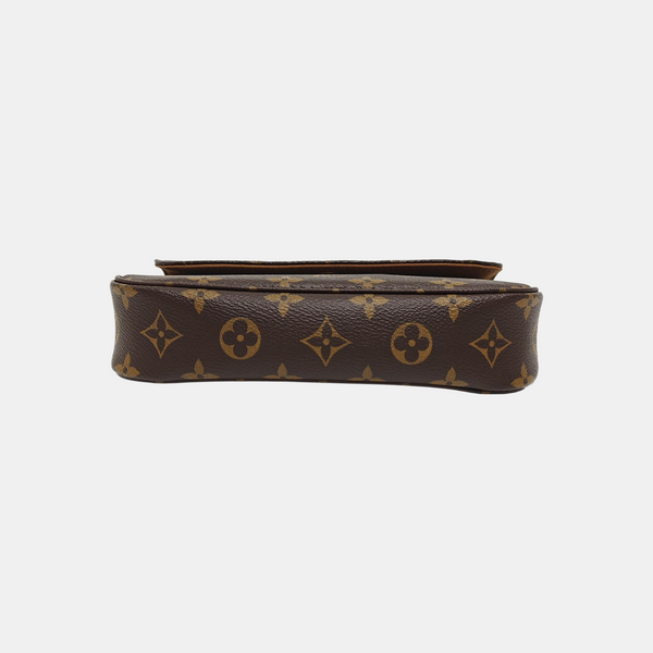IVY Monogram Coated Canvas Brown