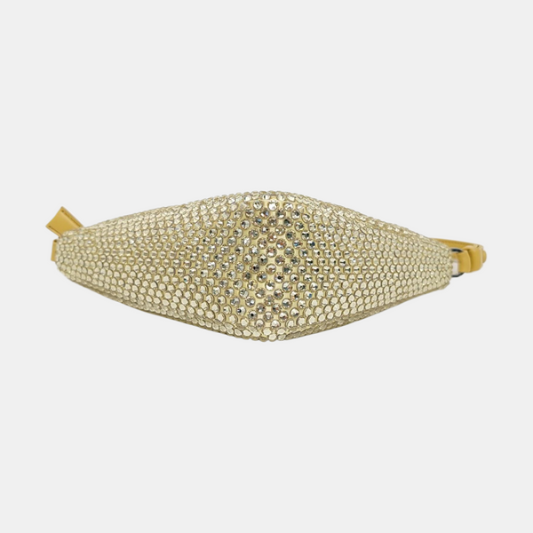 Satin Shoulder Bag Yellow