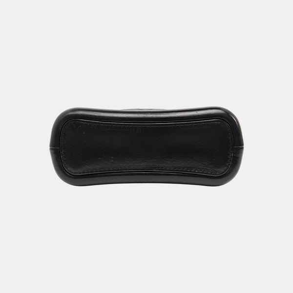 GABRIELLE Small Quilted Vintage Calf Black