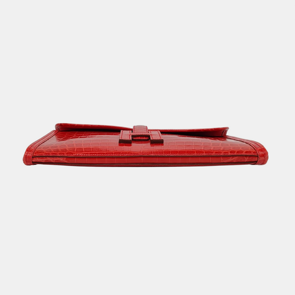 Jige 29 Shiny Porosus Crocodile Red