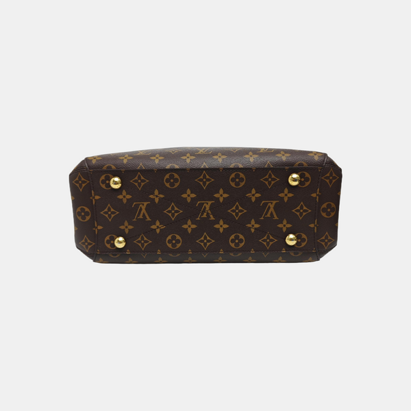 MONTAIGNE Monogram Coated Canvas Brown