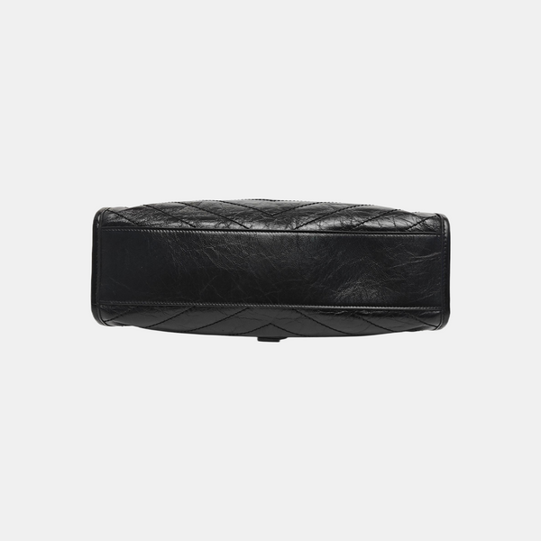 NIKI Medium Quilted Calfskin Black