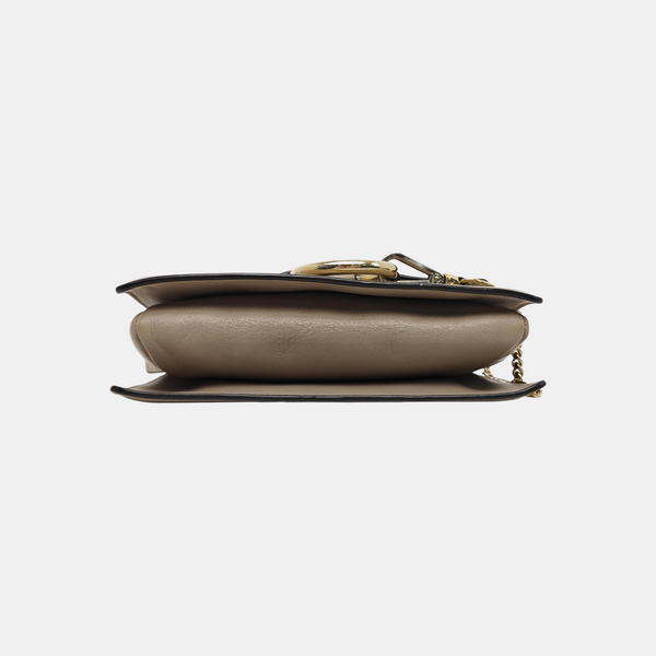 Faye Small Calfskin Gray