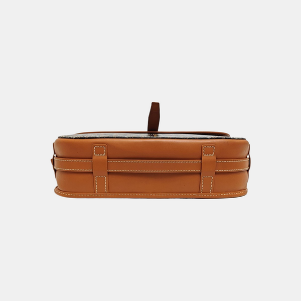 Belvedere Coated Canvas Brown