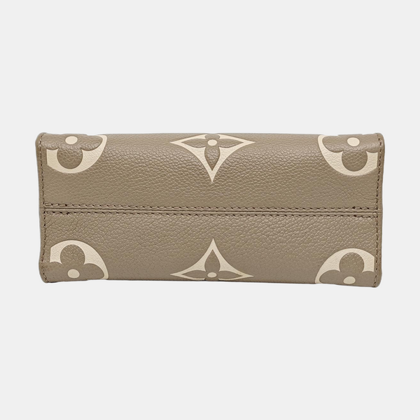 ONTHEGO BB Monogram Calfskin Gray