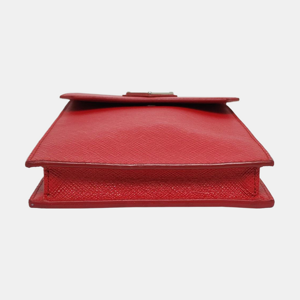 Saffiano Calfskin Red