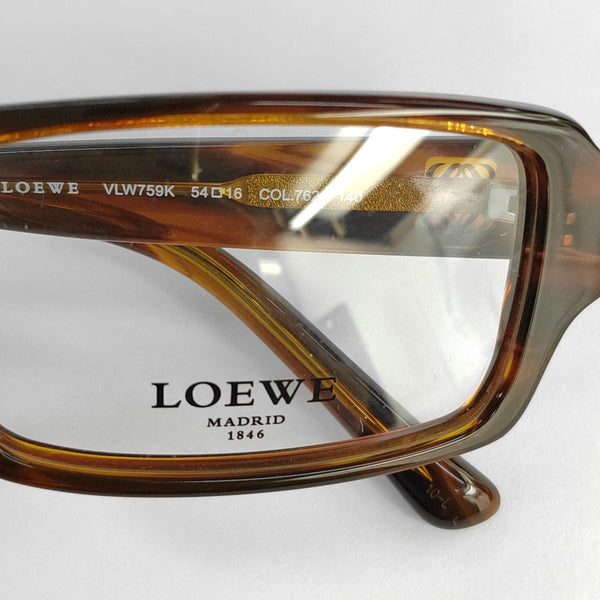 Synthetic Eyeglasses Brown