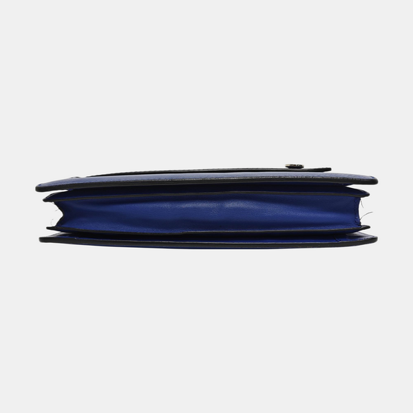 Authenticated pre-owned Monster Calfskin Blue - Clutch at Looply