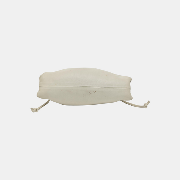 The Pouch Mini Lambskin White