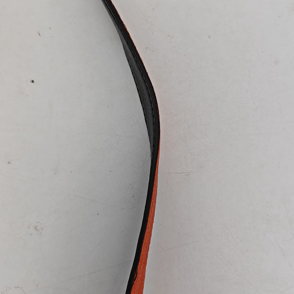 Leather Belt Orange