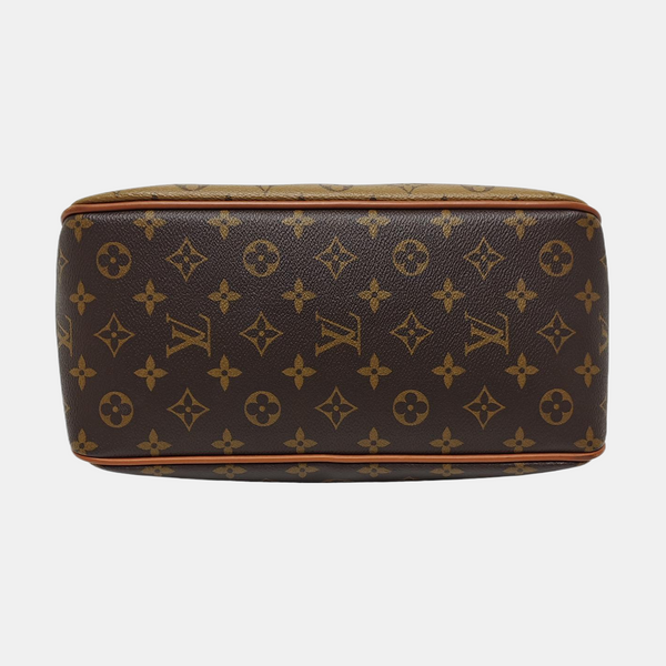 DAUPHINE MM Monogram Coated Canvas Brown