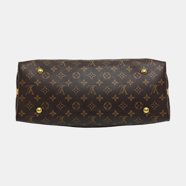 CARRYALL MM Monogram Coated Canvas Brown