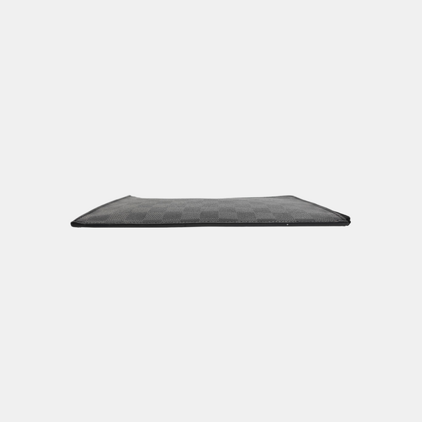 Pochette Jour PM Damier Graphite Coated Canvas Gray