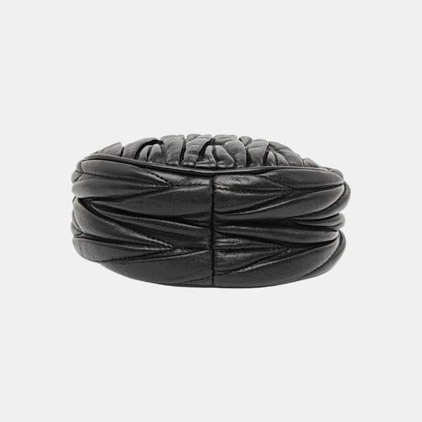 Matelassé Quilted Lambskin Black