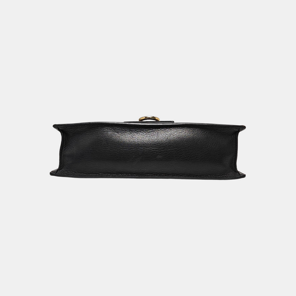 Calfskin Shoulder Bag Black