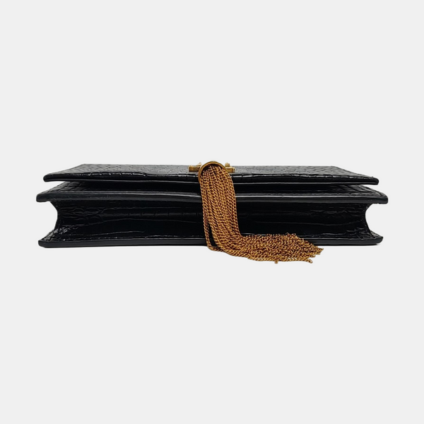 Authenticated pre-owned KATE Calfskin Black - Shoulder Bag at Looply
