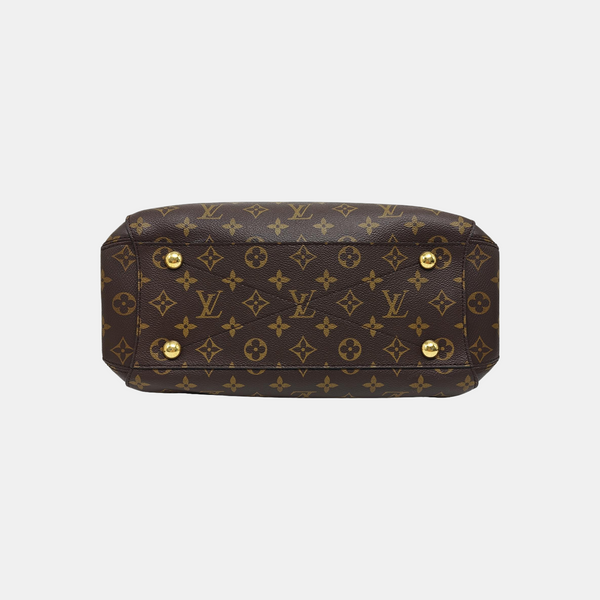 MONTAIGNE Monogram Coated Canvas Brown