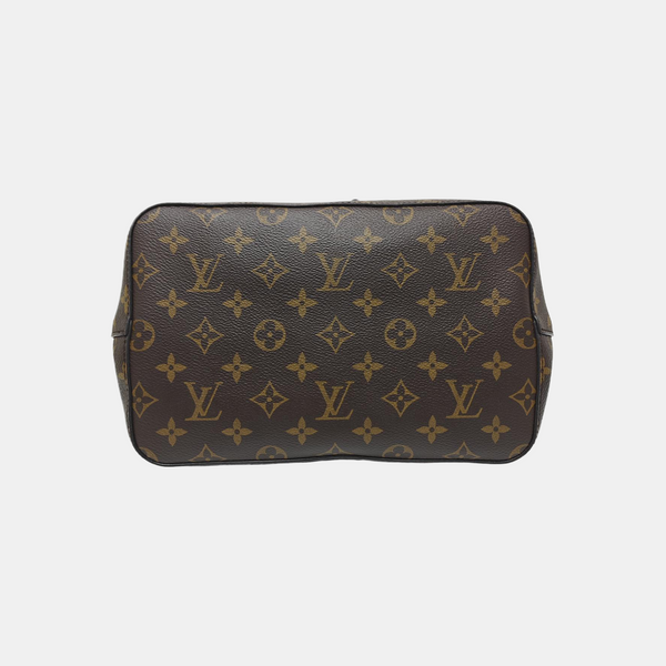 NÉONOÉ MM Monogram Coated Canvas Brown