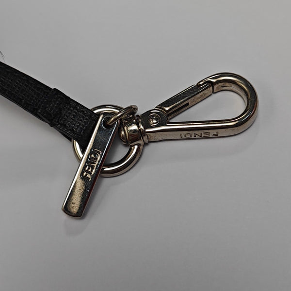 Fabric Bag Charm Black