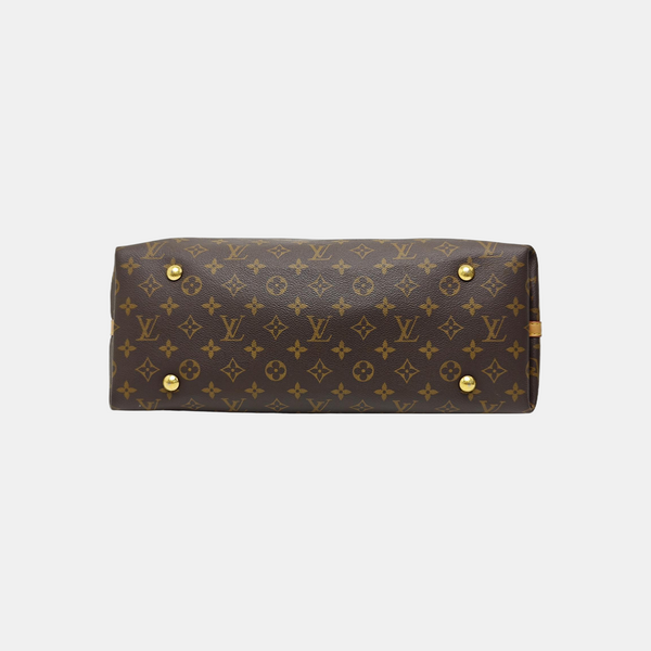 CARRYALL MM Monogram Coated Canvas Brown