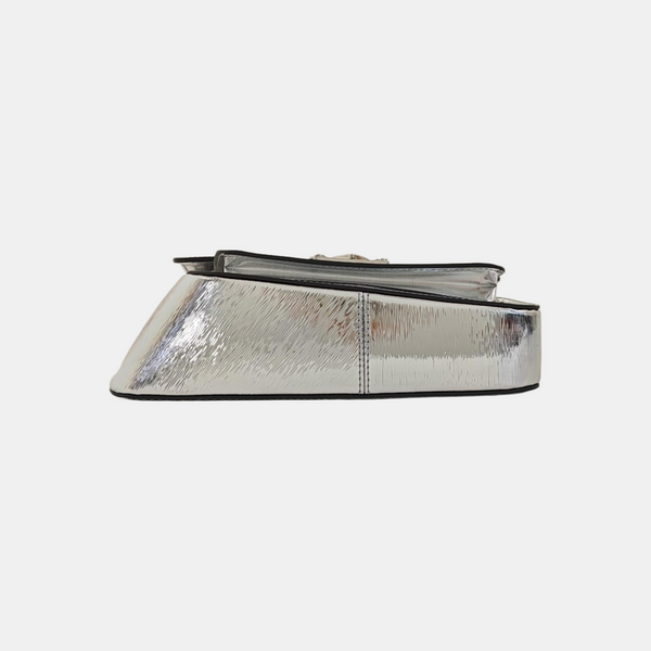 MONCEAU Patent Leather Silver