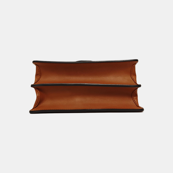 DAUPHINE MM Monogram Coated Canvas Brown