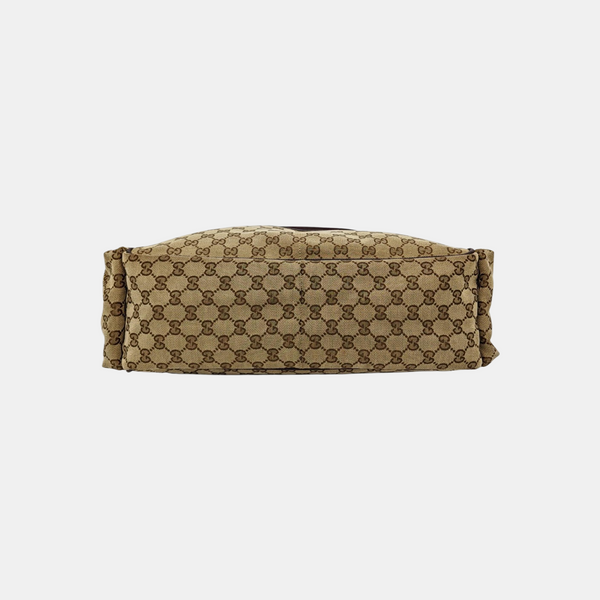 Monogram Canvas Shoulder Bag Black