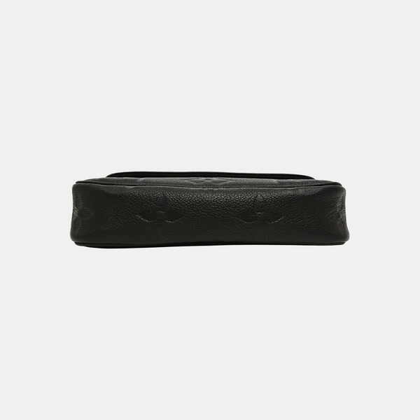 IVY Monogram Calfskin Black