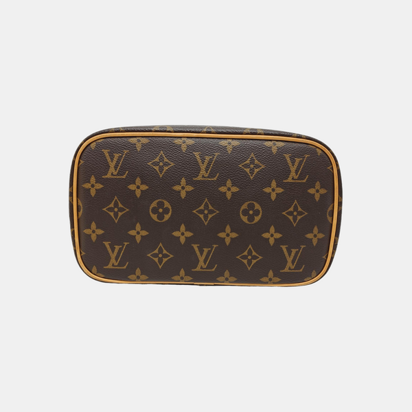 NICE Monogram Coated Canvas Brown
