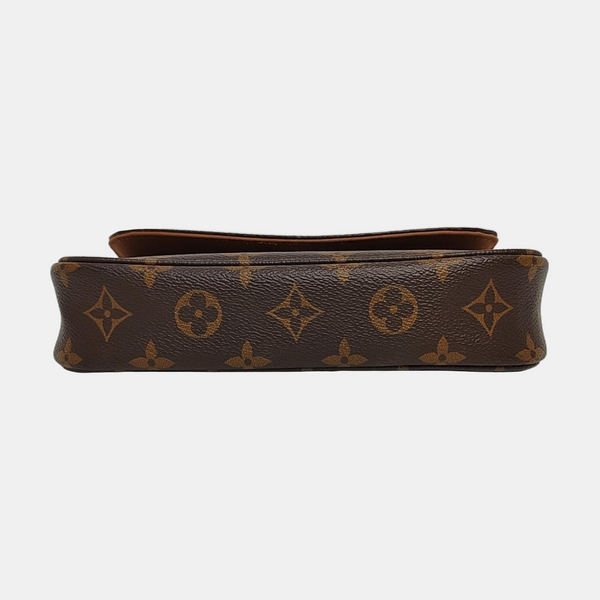 IVY Monogram Coated Canvas Brown