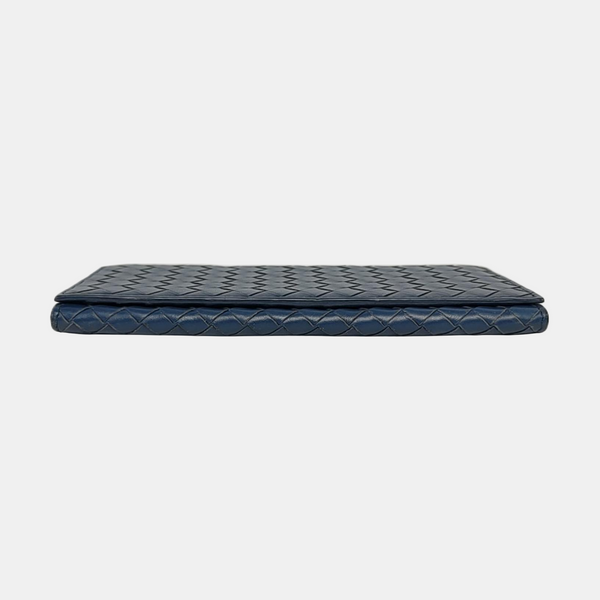 Calfskin Wallet Blue