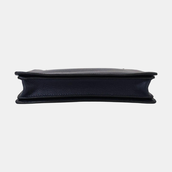Pouch Quilted Calfskin Blue