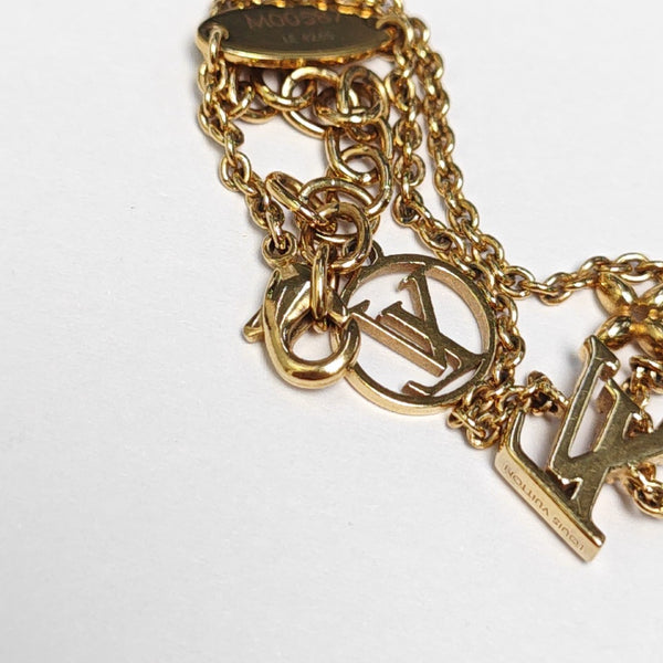 BLOOMING Metal Gold Bracelet