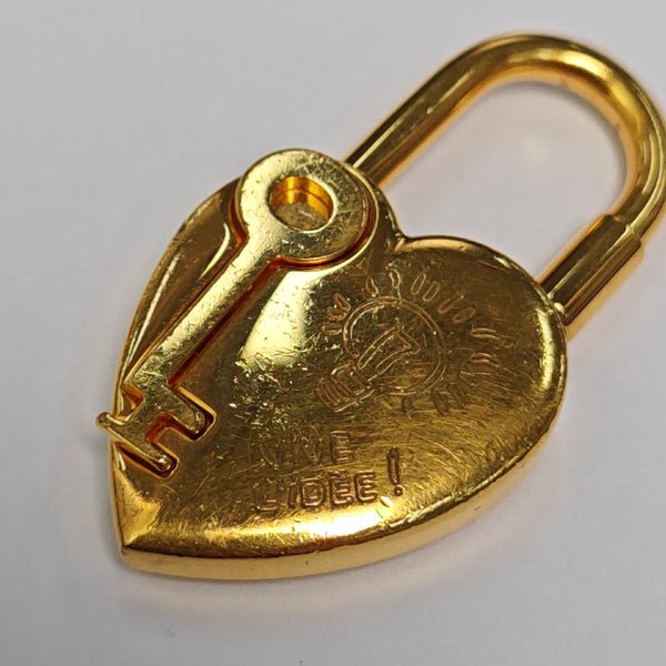 Metal Bag Charm Gold