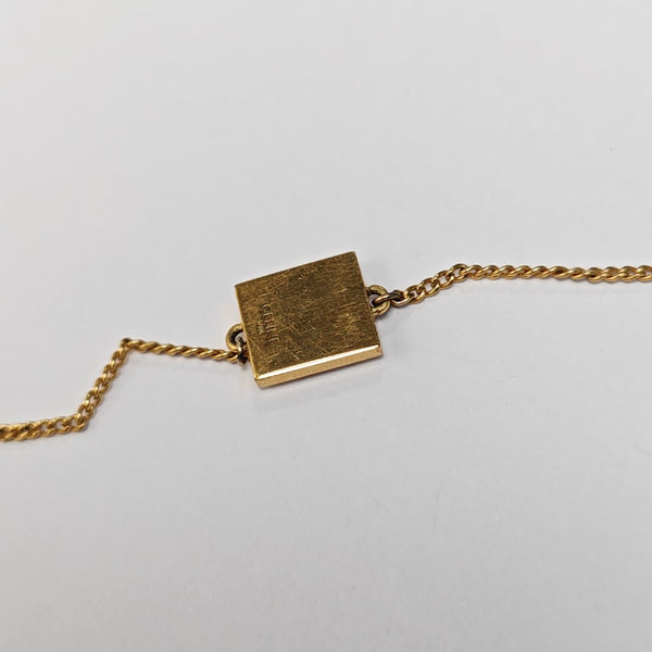ALPHABET Metal Gold Bracelet